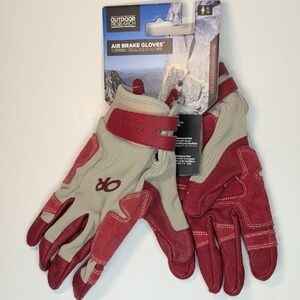 NWT Outdoor Research Air Brake Gloves Rock Climbing Belay Men's XL 72680